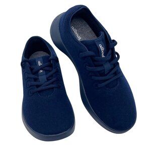 Allbirds Runner WR2 Sneakers Shoes Mens Size 8.5 Navy Blue Superfine Merina Wool